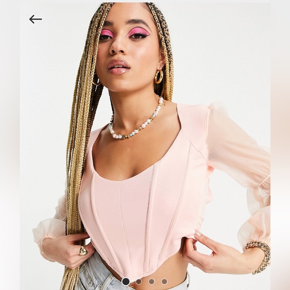 Bow back corset top - Picture 2 of 2